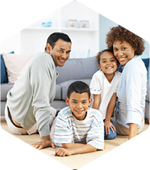 Hexagones Famille
